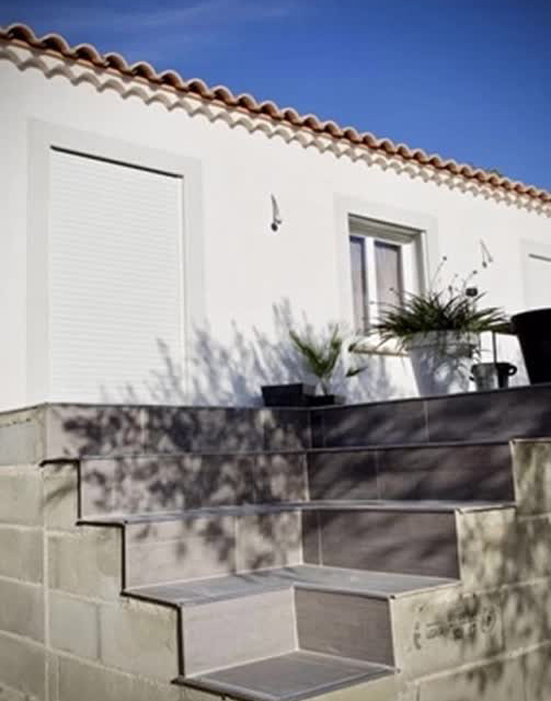 Samper Construction : am&eacute;nagement terrasse ext&eacute;rieure &agrave; Saint-Geni&egrave;s-de-Malgoir&egrave;s pr&egrave;s de N&icirc;mes (30)